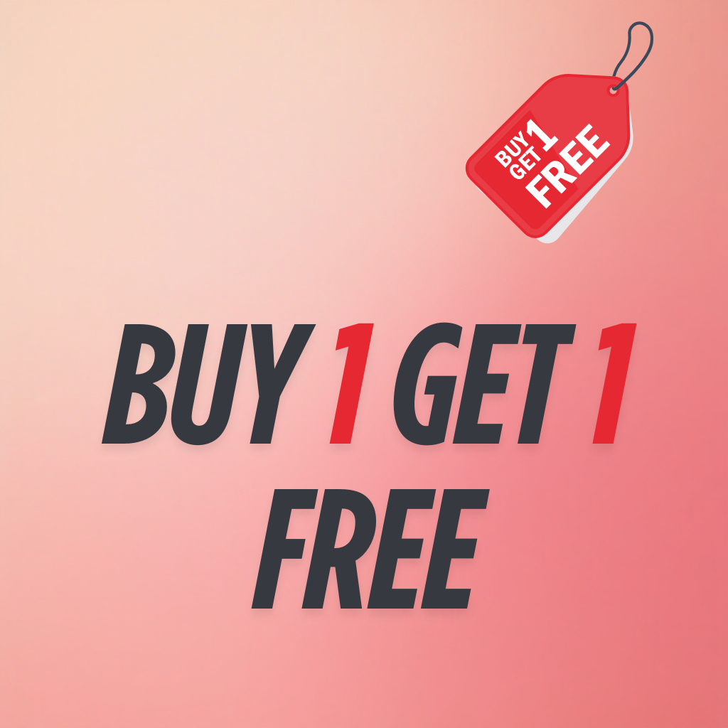Buy 1 Get 1 Free