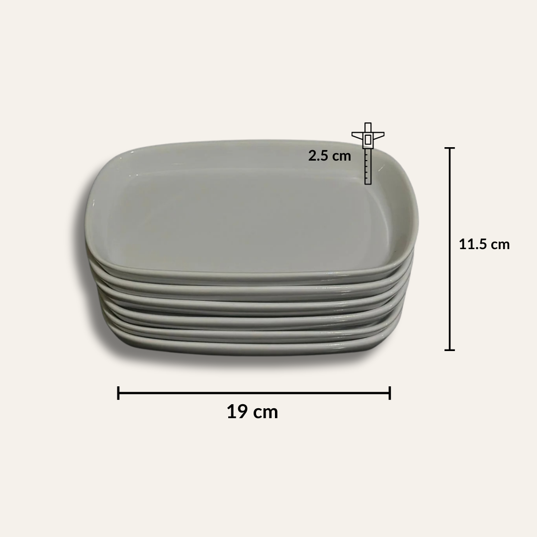 Premium Medium Oval Dish plate 19x11.5cm - Diqqawi Plates