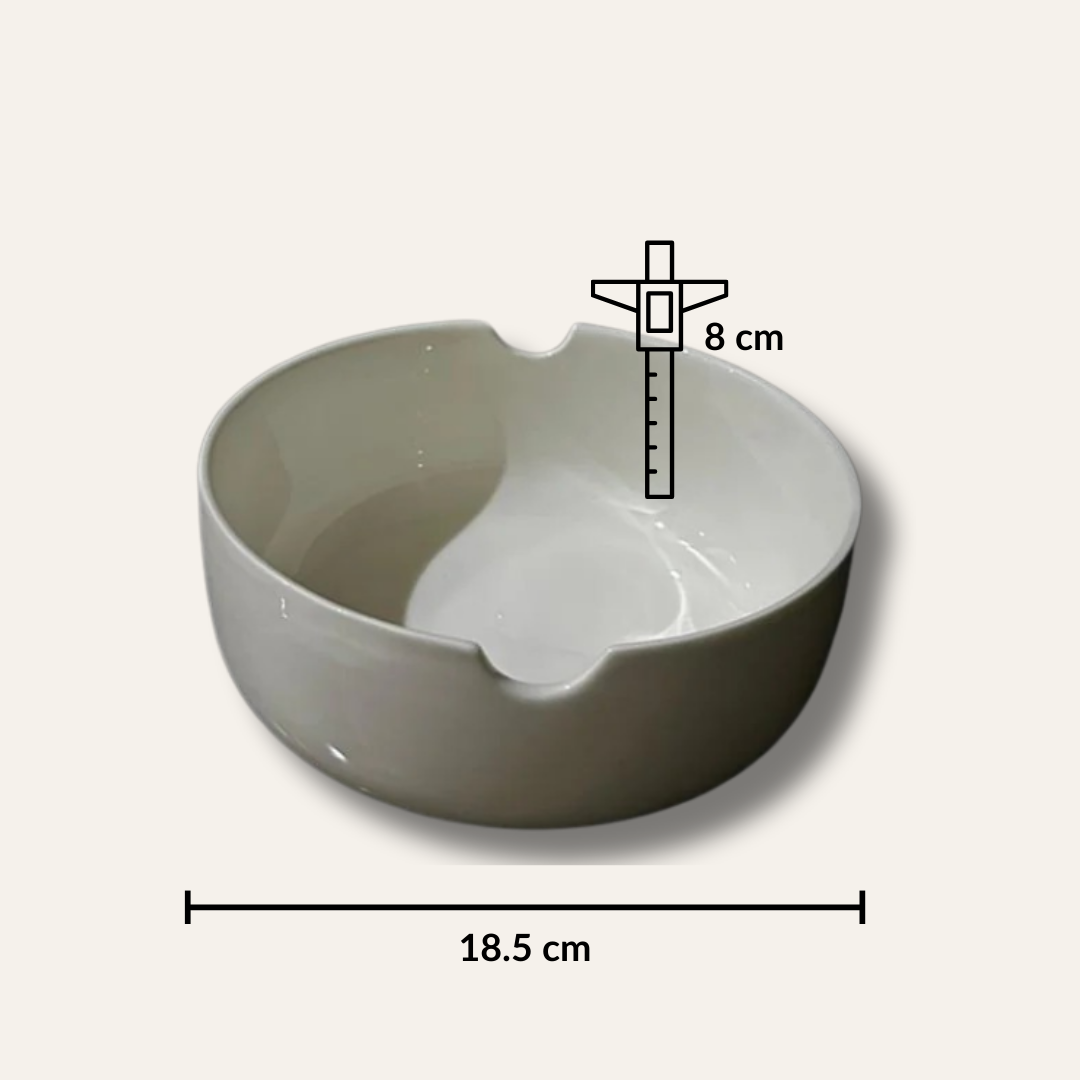 Porcelain Salad Soup Bowl - Diqqawi Plates