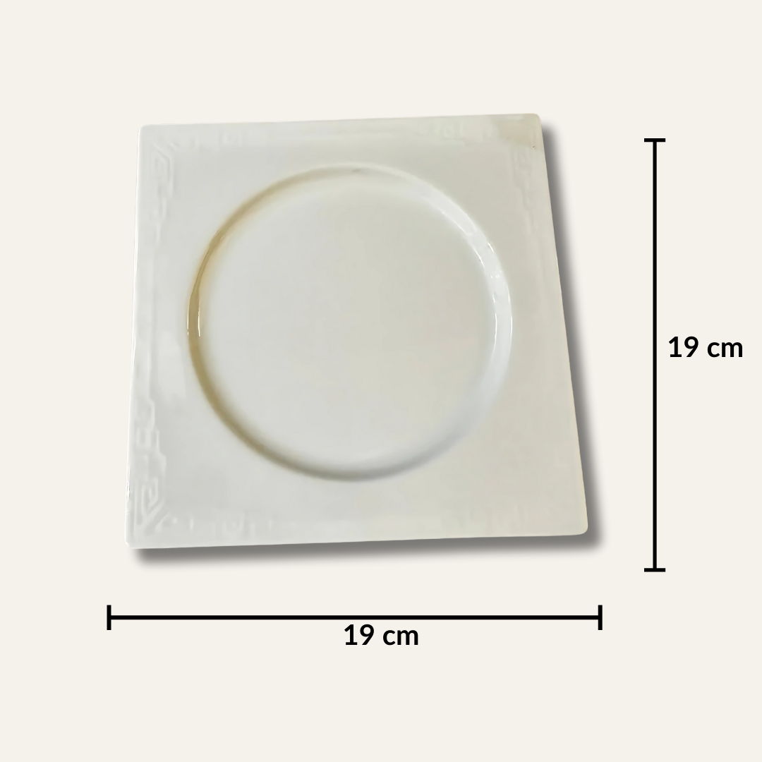 Decorative Flat Cake Plate - Diqqawi Plates