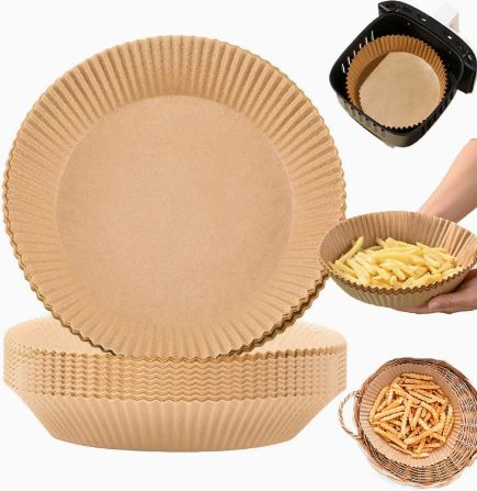 50 pcs Air Fryer Paper Liners - Diqqawi Plates