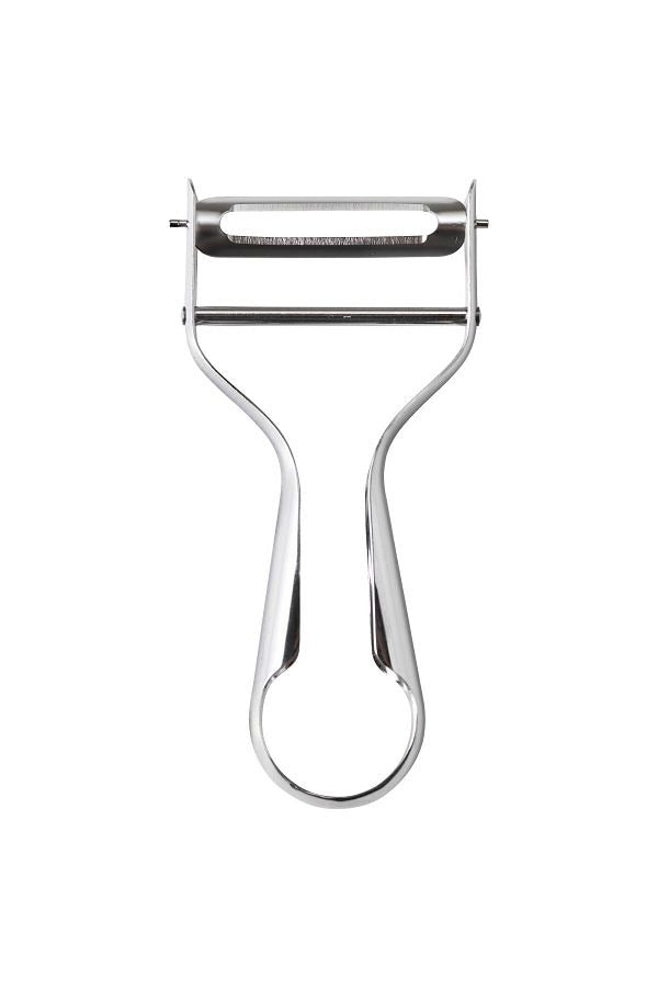 Stainless Steel Gray 12cm Peeler - Diqqawi Plates