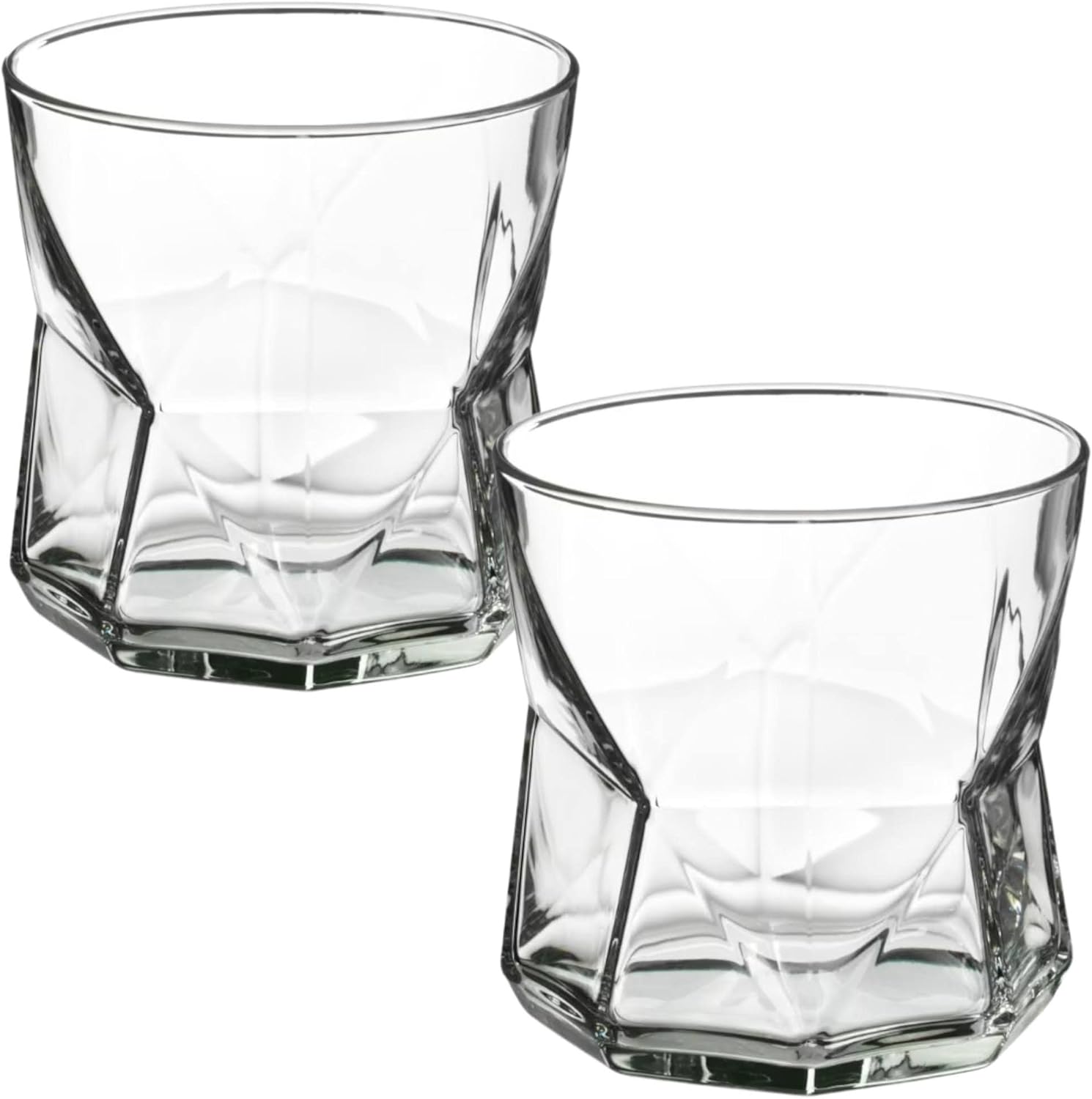 250ML Dimond Blade Edge Tumbler Glasse - Diqqawi Plates