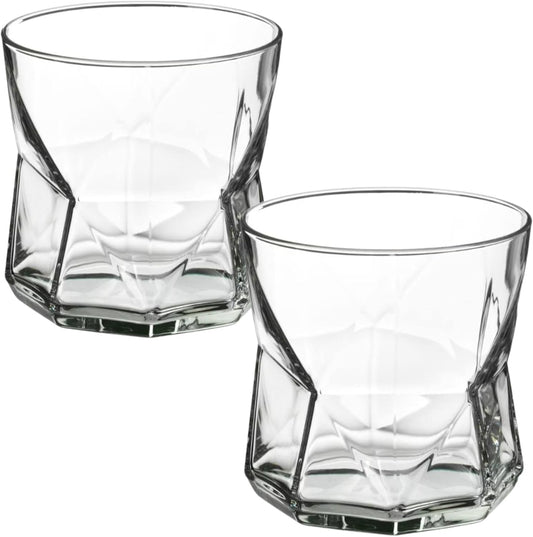 250ML Dimond Blade Edge Tumbler Glasse - Diqqawi Plates