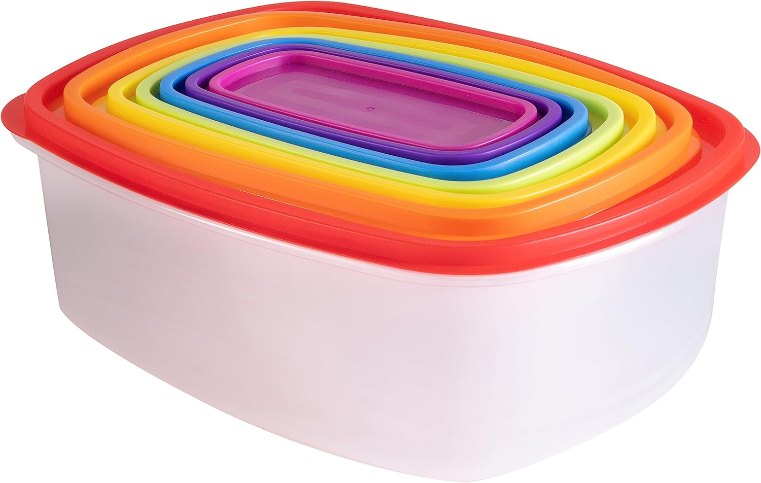 7pcs Plastic Storage Box Set2 - Diqqawi Plates