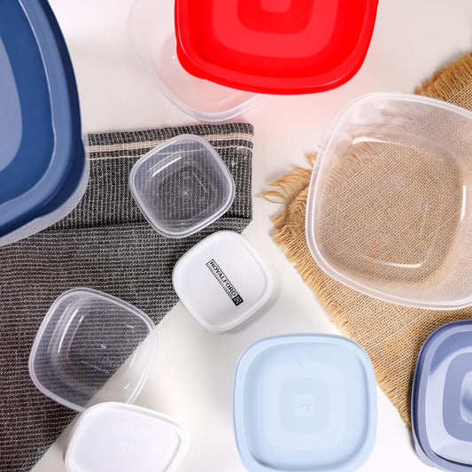 7pcs Plastic Square Storage Box Set - Diqqawi Plates