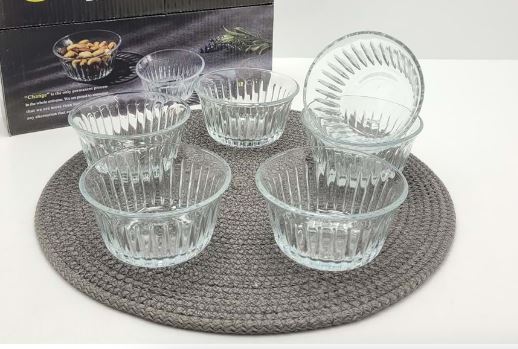 Small Glass Bowl for Spice Dips & Delights - Diqqawi Plates