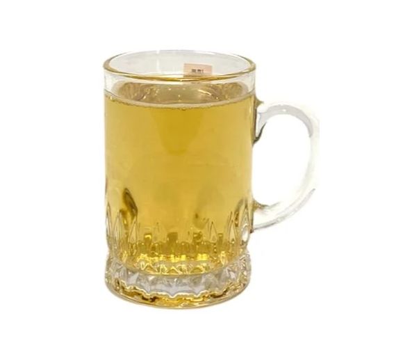 350 ML Glass Mug for Water & Juice cup with handle model 304 - Diqqawi Plates