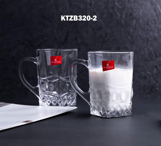 2pcs tea cup with handle model 320 - Diqqawi Plates