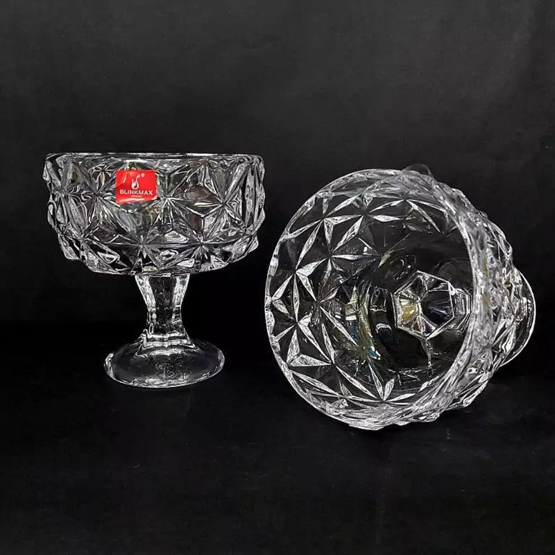 Glass Dessert Bowls 325ml - Diqqawi Plates