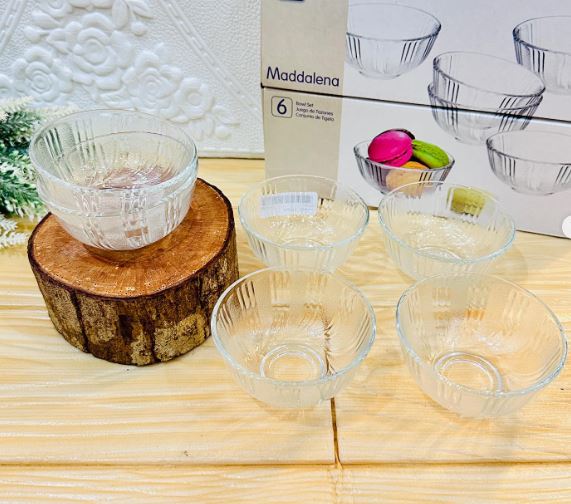 Small Glass Bowl for serving spices, peppers 5.4oz styl7 - Diqqawi Plates