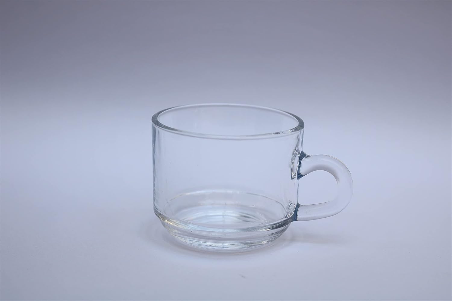 210ML Glass Tea cup with Handle - Diqqawi Plates