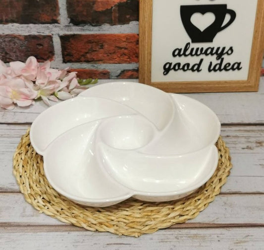 Large Divider Plate (6 compartments) - Diqqawi Plates