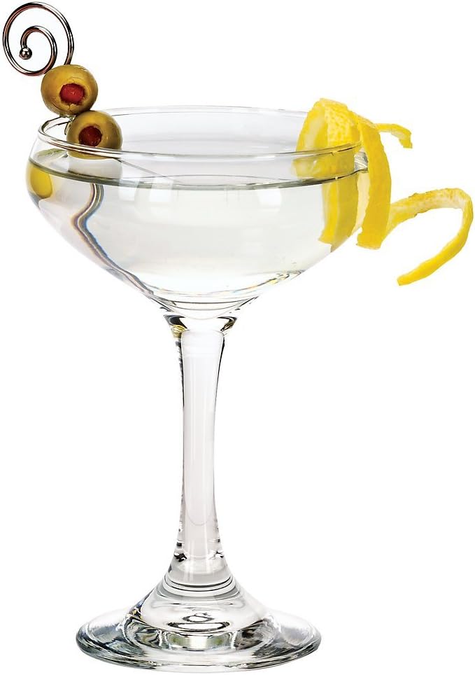 180ML Elegant Cocktail Coupe Glass - Diqqawi Plates