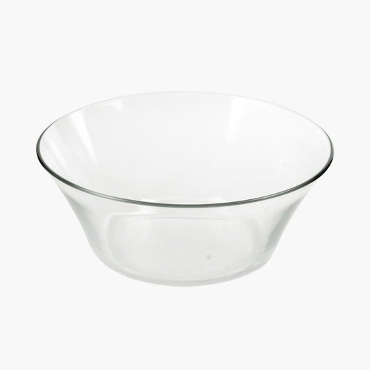 Boutique Glass Salad Bowl – 2000ml Large Capacity - Diqqawi Plates