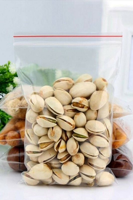 Medium Double Zipper Food Storage Bags – 50 PCS - Diqqawi Plates
