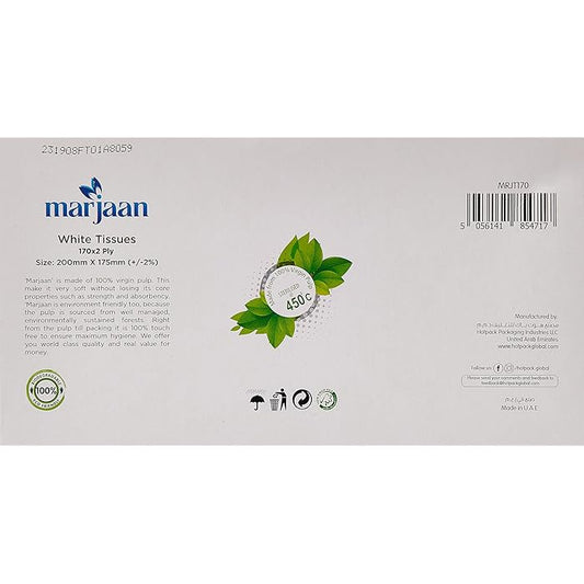 Premium Facial Tissue 170 Sheets X 2 Ply - Diqqawi Plates