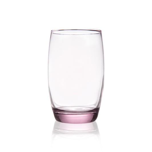 Italian Style Lavender Beverage Glasses 12 oz - Diqqawi Plates