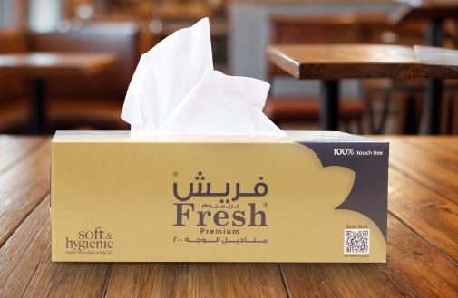 Premium Facial Tissue 200 Sheets X 2 Ply - Diqqawi Plates