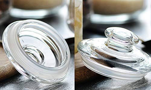 Glass Storage jar container with Airtight Lid 2200 ml