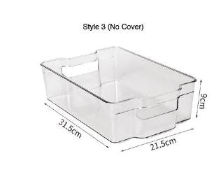 Transparent Fridge storage drawer - Diqqawi Plates