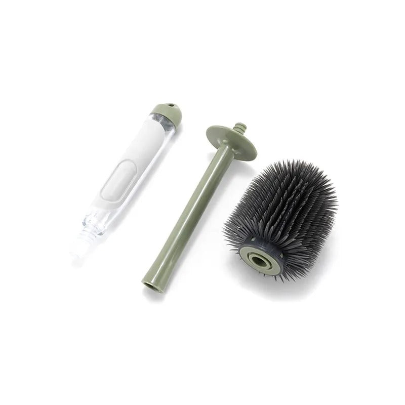 Plastic Long Handle Smart Cleaning Toilet Bowl Brush - Diqqawi Plates