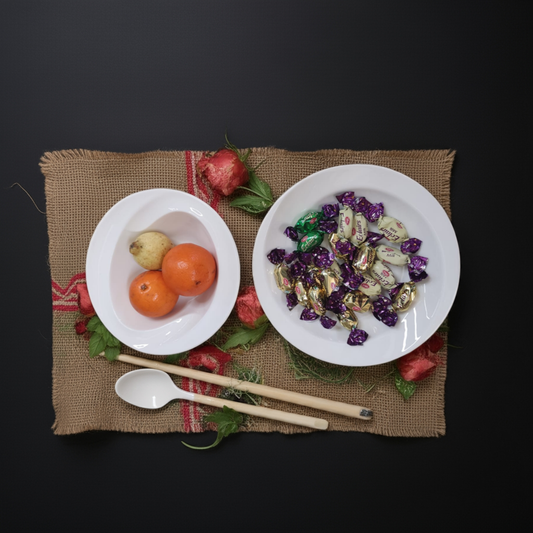 2pcs Luxury Porcelain Serving Set styl2