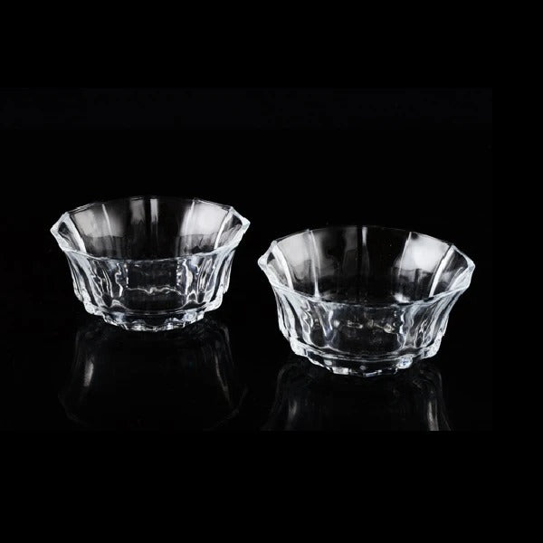 Small Glass Bowl for for serving spices, peppers 5oz - Diqqawi Plates