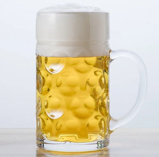 570 ML Glass Mug for Water & Juice cup with handle model 100-2 - Diqqawi Plates