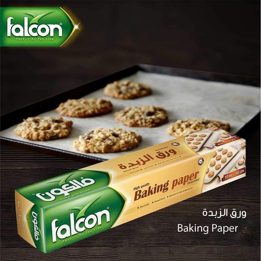 Falcon Non-Stick Baking Paper – 10m x 30cm - Diqqawi Plates