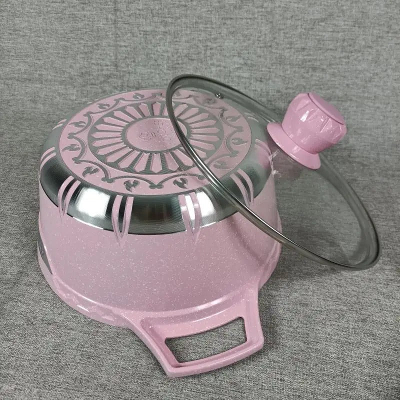 HotChef Eco-friendly Energy Saver Nonstick granite casserole - Diqqawi Plates