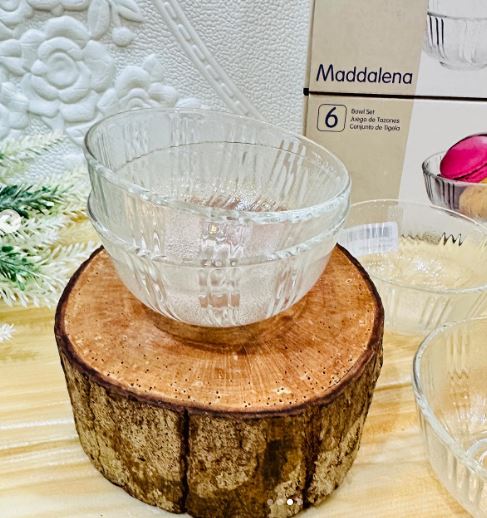 Small Glass Bowl for serving spices, peppers 5.4oz styl7 - Diqqawi Plates