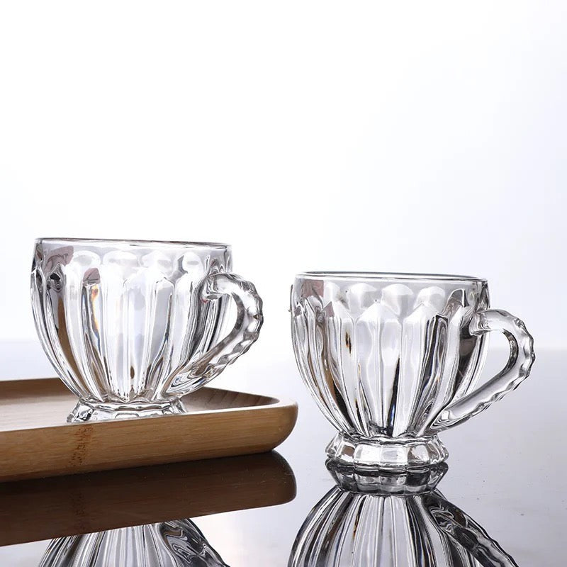 Tea cup with handle model 179ml - Diqqawi Plates