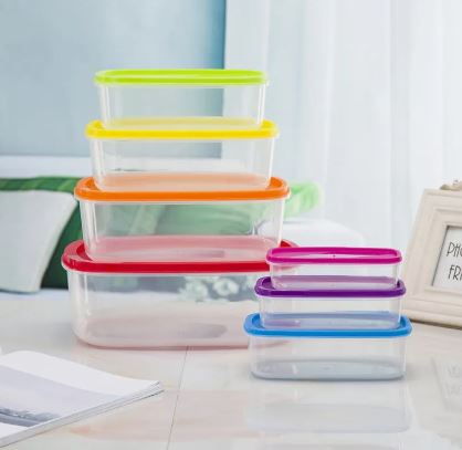 7pcs Plastic Storage Box Set2 - Diqqawi Plates