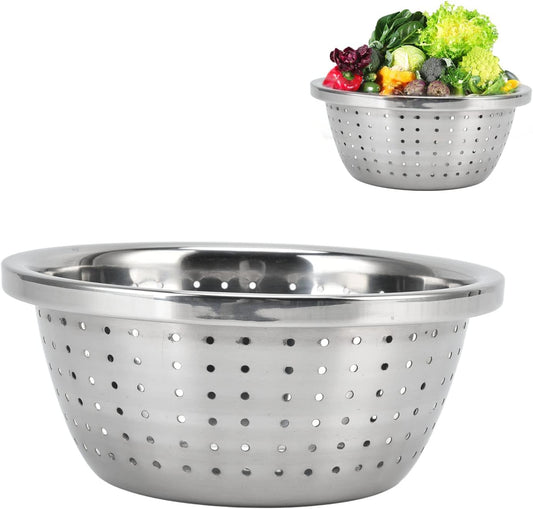 Rice Fruit Washing stainless steel strainer Basket - Diqqawi Plates