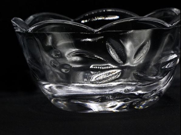 Small Glass Bowl for for serving spices, peppers 4oz styl3 - Diqqawi Plates