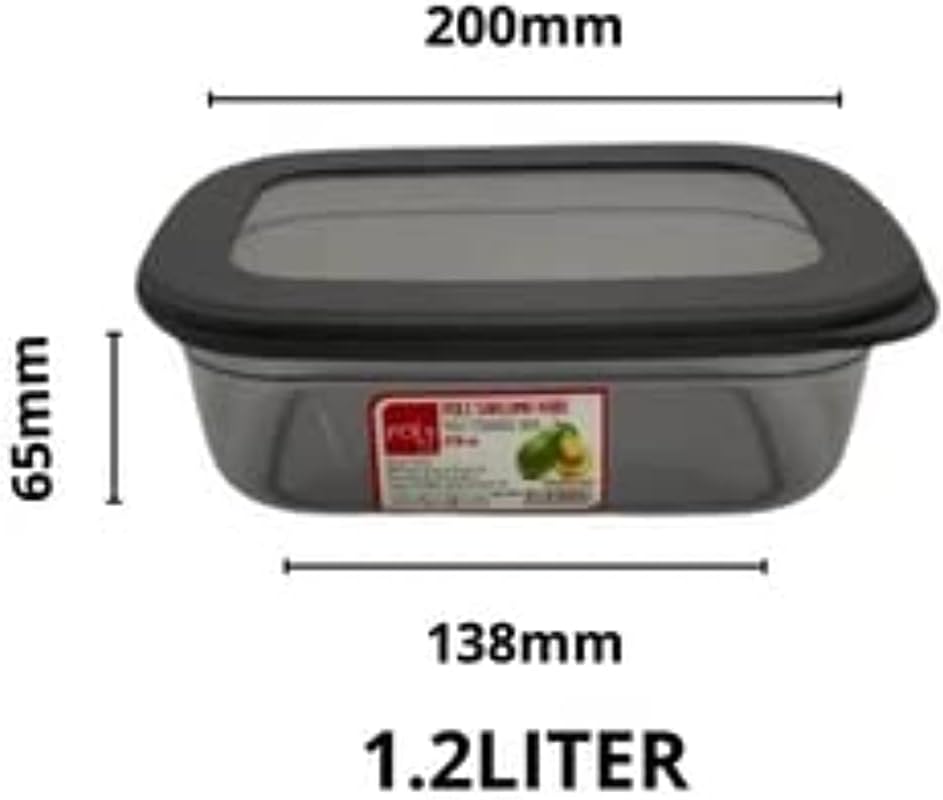 Plastic Food Storage Container - Diqqawi Plates