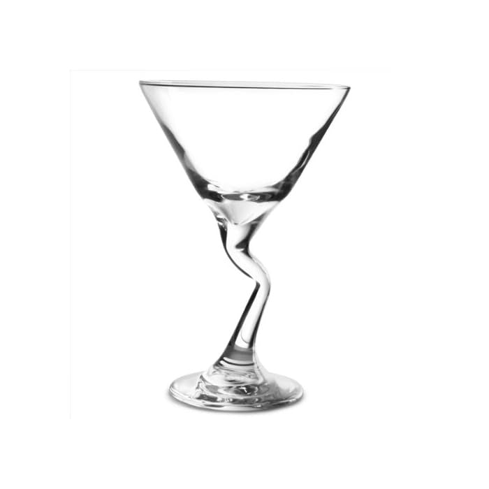 Zigzag Cocktail Glasse Martini Cocktail Glass - Diqqawi Plates