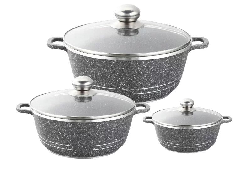 Eco-friendly Nonstick granite casserole - Diqqawi Plates