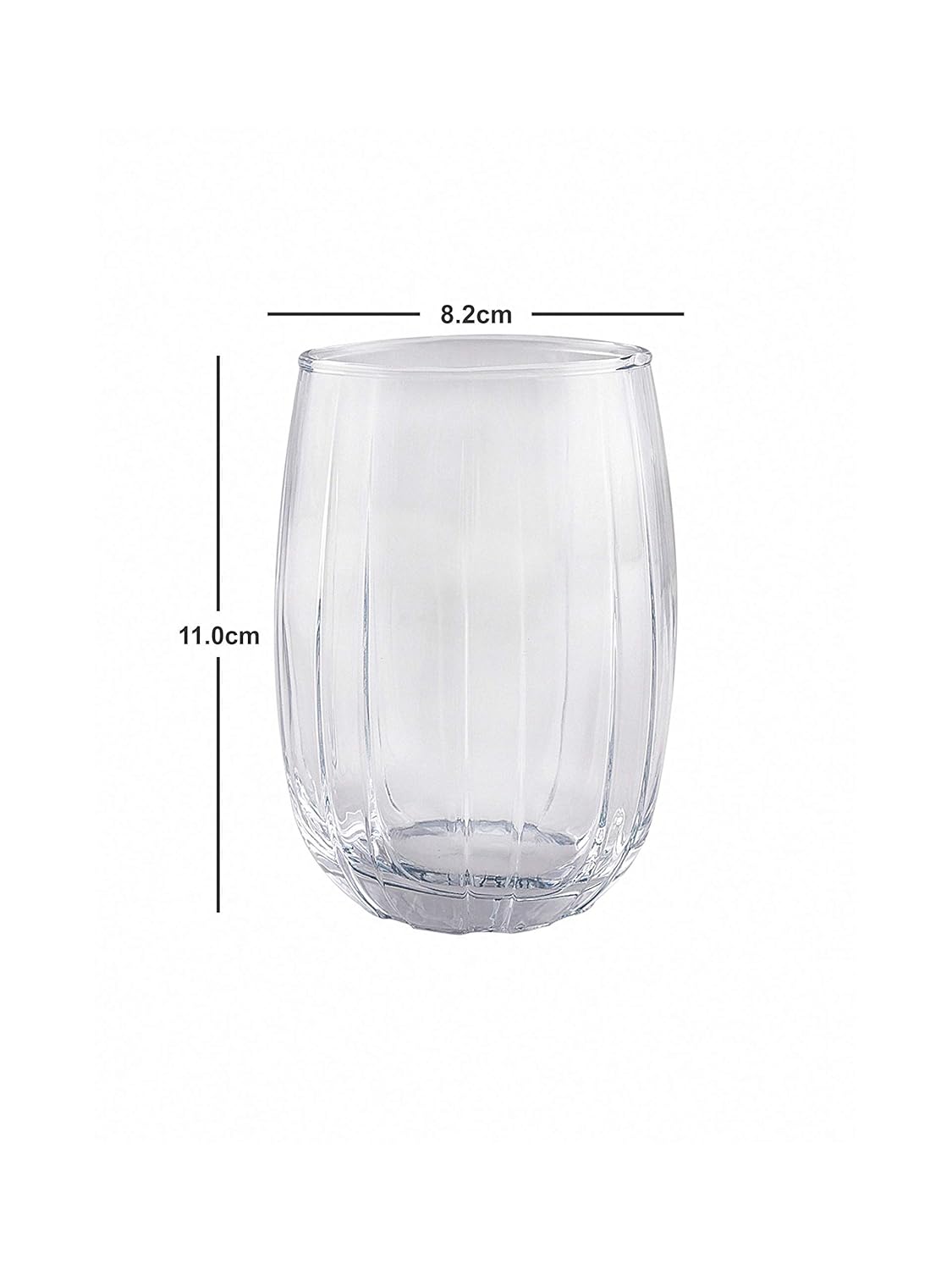 380Ml Glass Juice Tumbler - Diqqawi Plates