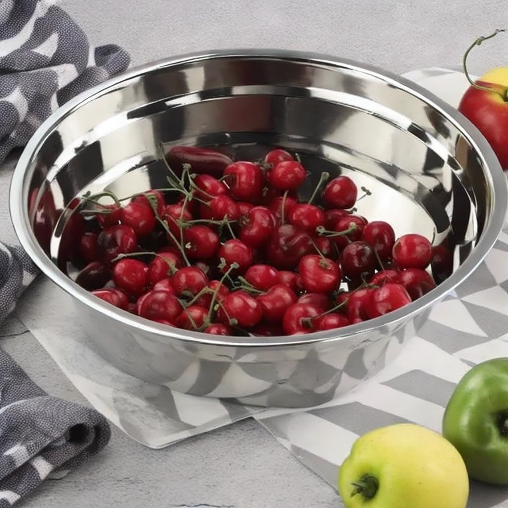 Stainless Steel Mixing Bowl - Diqqawi Plates