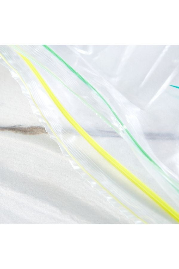 Medium Double Zipper Food Storage Bags – 50 PCS - Diqqawi Plates