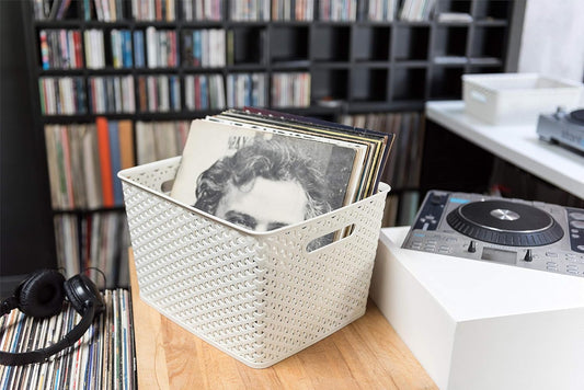 20 L High-Quality Plastic Laundry Basket and Storage Box - Diqqawi Plates