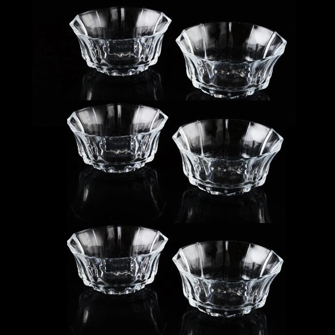 Small Glass Bowl for for serving spices, peppers 5oz - Diqqawi Plates