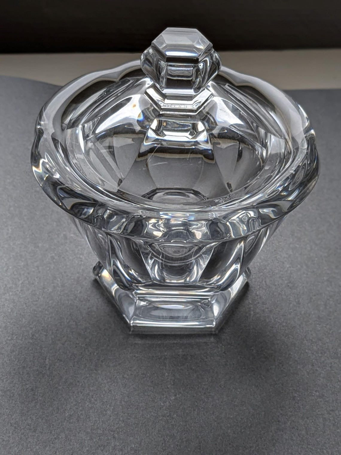 Baccarat Sugar Bowl, Candy Bowl Harcourt - Diqqawi Plates
