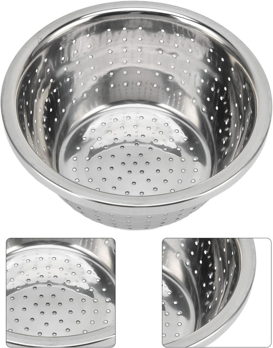 Rice Fruit Washing stainless steel strainer Basket - Diqqawi Plates