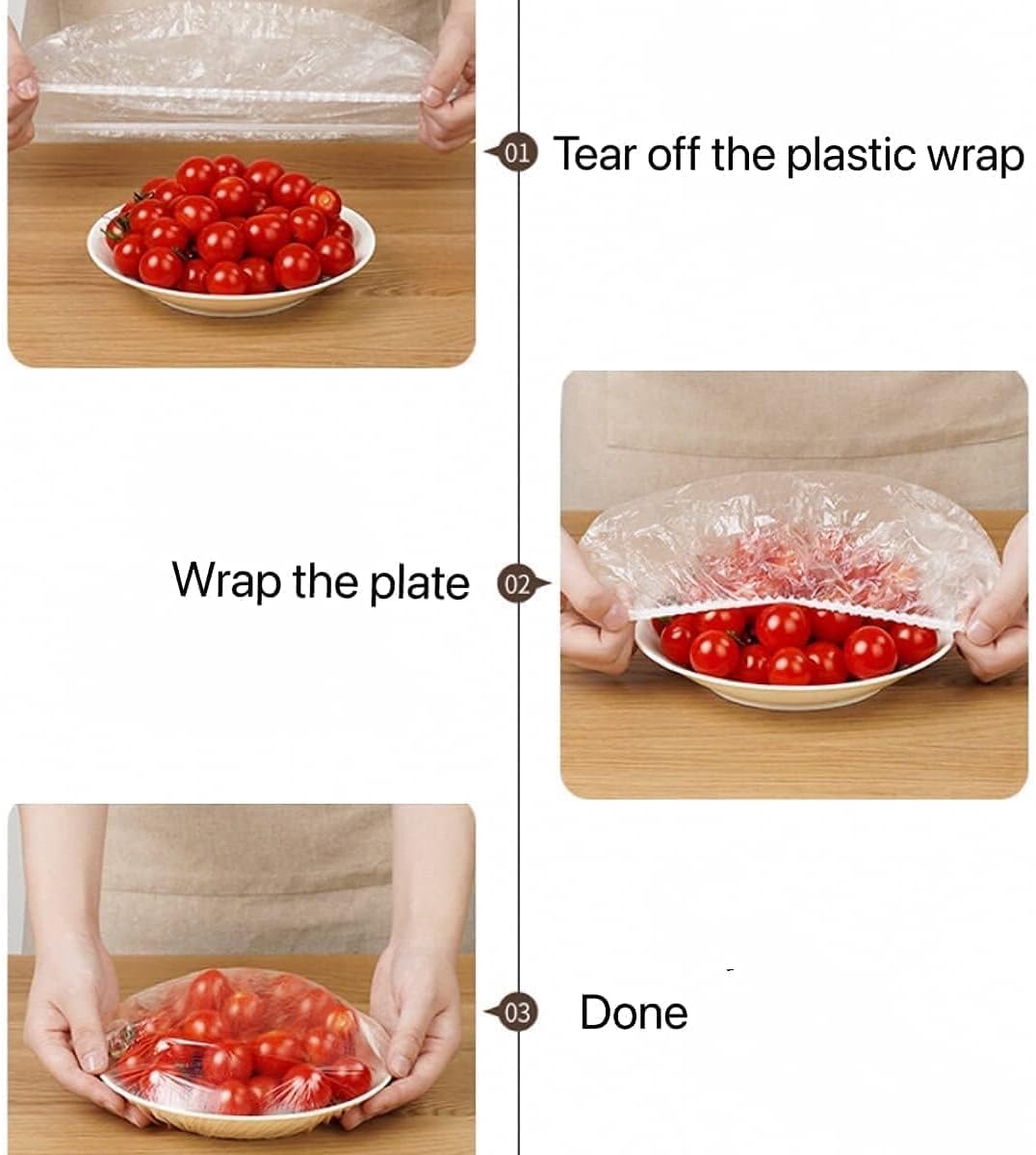 Fresh food storage cover 220 bags - Diqqawi Plates