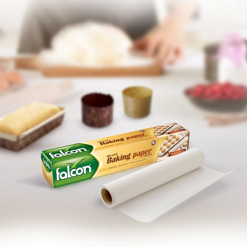 Falcon Non-Stick Baking Paper – 10m x 30cm - Diqqawi Plates