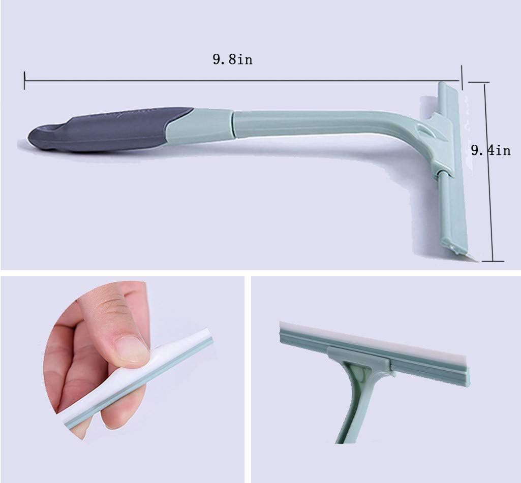 Silicone Non-Slip Glass Wiper Shower Squeegee - Diqqawi Plates