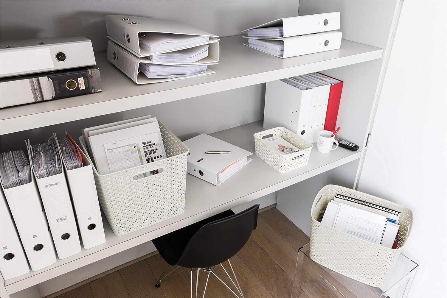 20 L High-Quality Plastic Laundry Basket and Storage Box - Diqqawi Plates